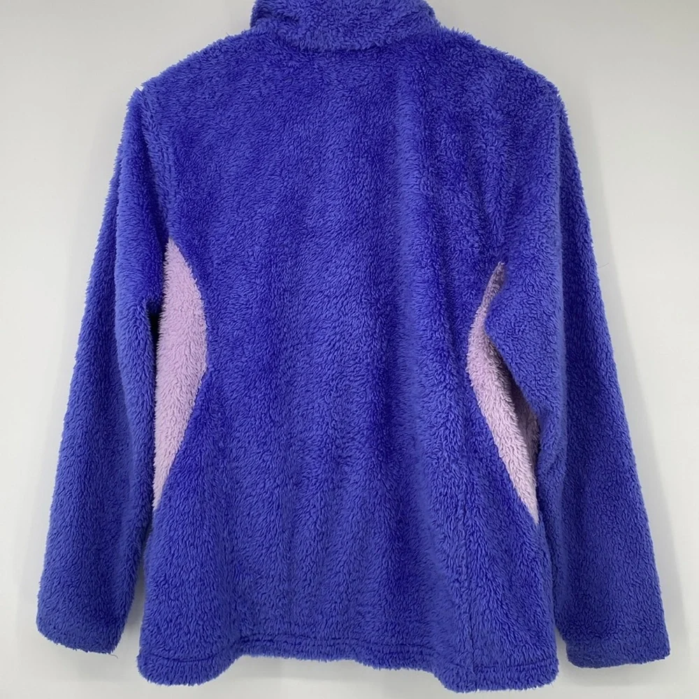 The North Face Girls Fuzzy Teddy Bear Full Zip Jacket Coat‎ Size XL (18)
